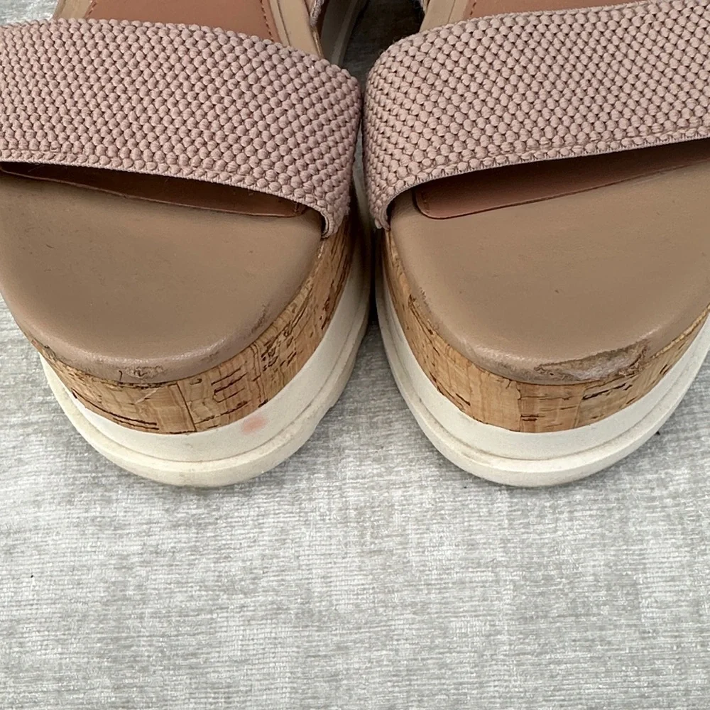 Gianni Bini Platform Sandals Brown Sz 9.5